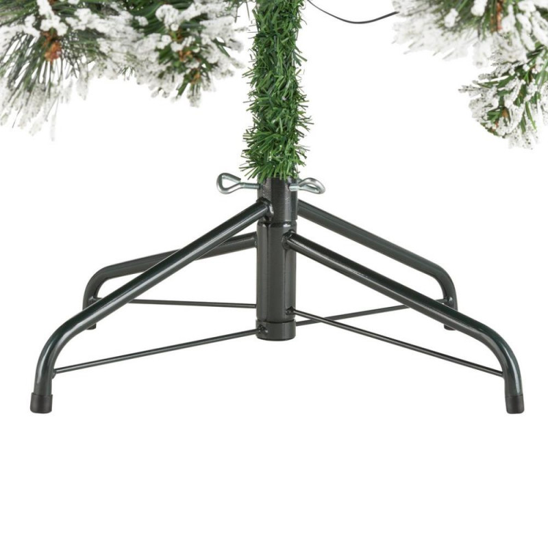 Home 6ft PreLit Snow Tipped Christmas Tree Christmas Trees