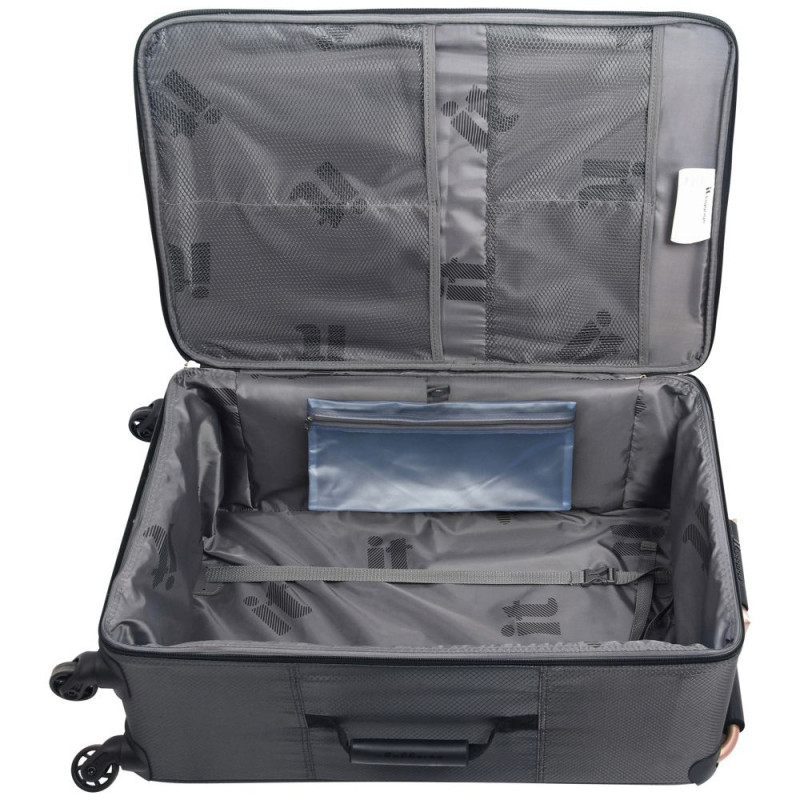 It luggage world's lightest medium 4 wheel soft suitcase sales