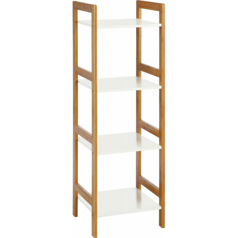 Habitat 110cm Drew 4 Shelves Bookcase Bamboo Storage Units