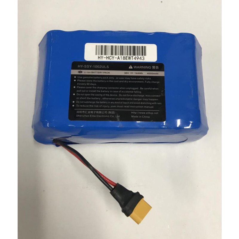 Replacement 36v Battery For Hover1 H1 Mobile App Hoverboard 8360962