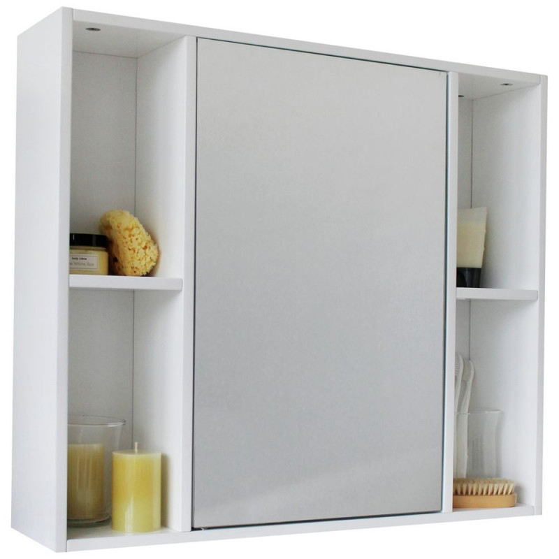 Mirrored White Storage Units Furniture GMV Trade