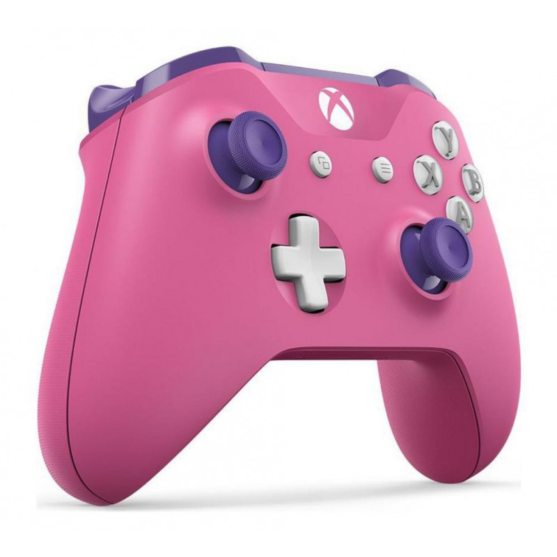 Xbox One Wireless Controller Deep Pink / Regal Purple Action