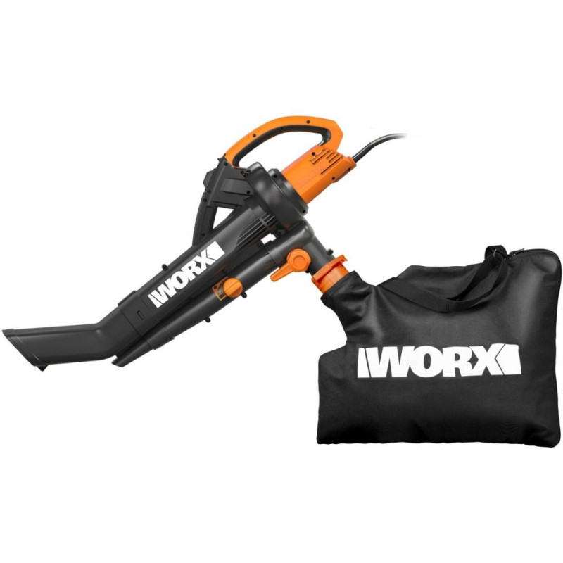 Worx WG505E Trivac 3 In 1 Leaf Blower & Vac 3000w Garden Vacs