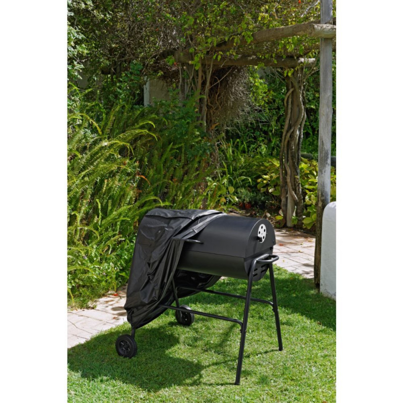 Oil Drum Charcoal BBQ with Cover Barbecues Travel & Outdoor GMV Trade