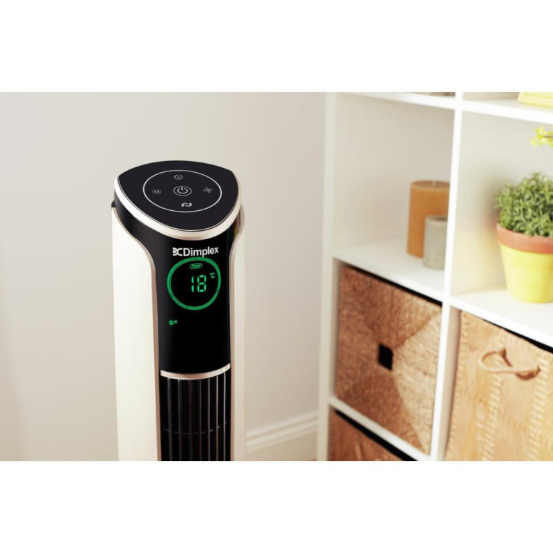 Dimplex Ion Fresh Cooling Tower Fan With Remote Control Copper