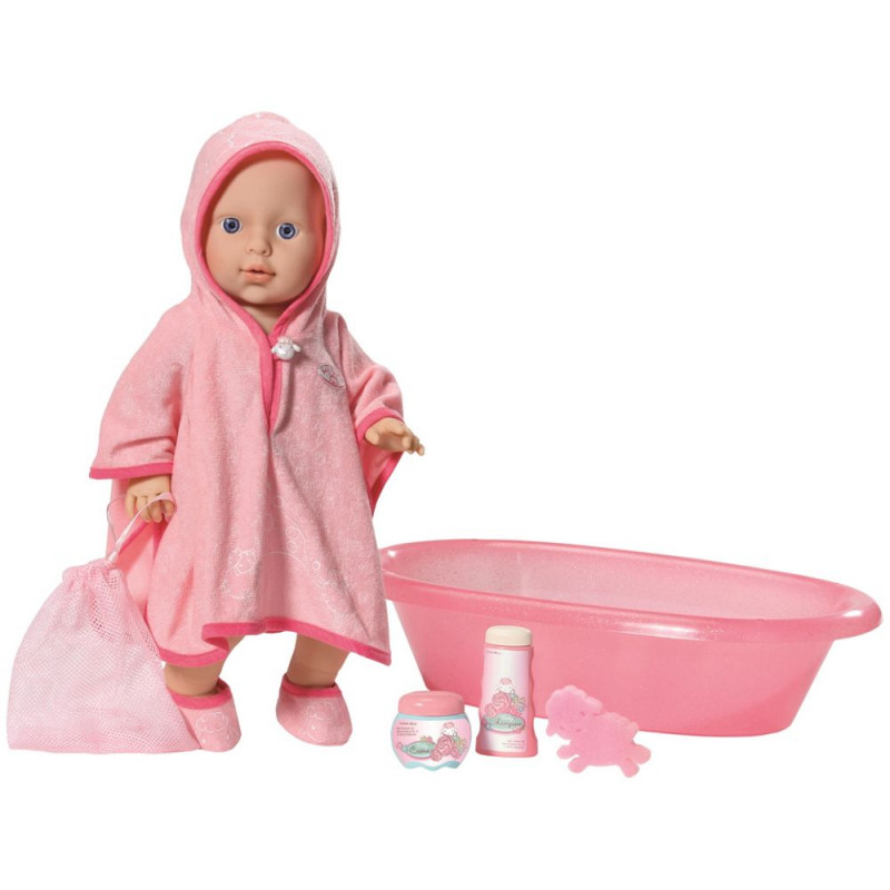 Baby annabell clearance bath set