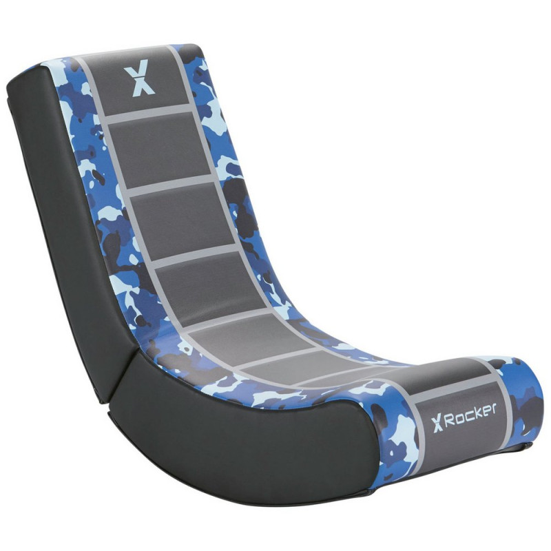 XRocker Video Rocker Junior Gaming Chair Blue Camo Toys, Cars