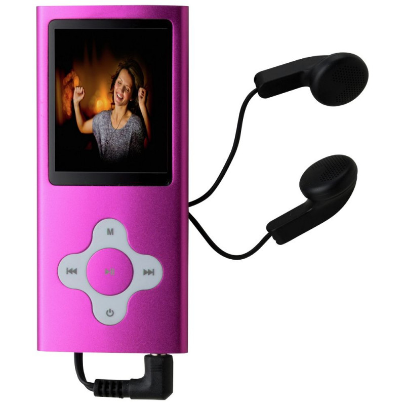 Bush 8GB MP3 with Camera & Camcorder Pink MP3 Players & Docking