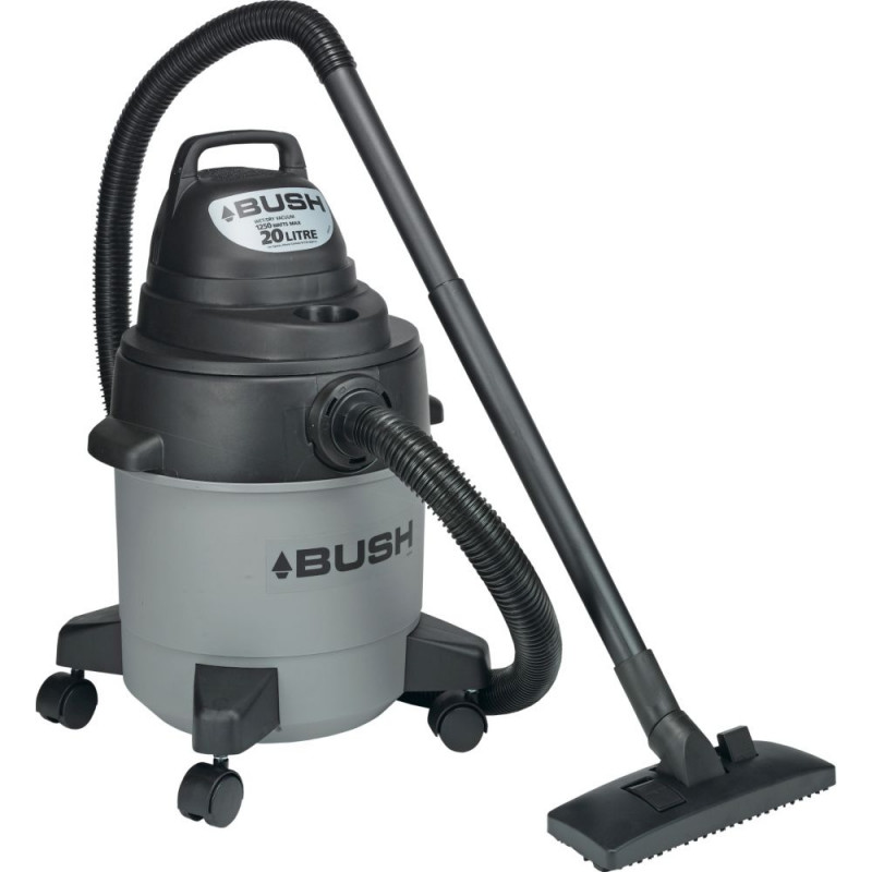 Bush 20 Litre Wet and Dry Tub Canister 1250w Vacuum Cleaner Cylinder