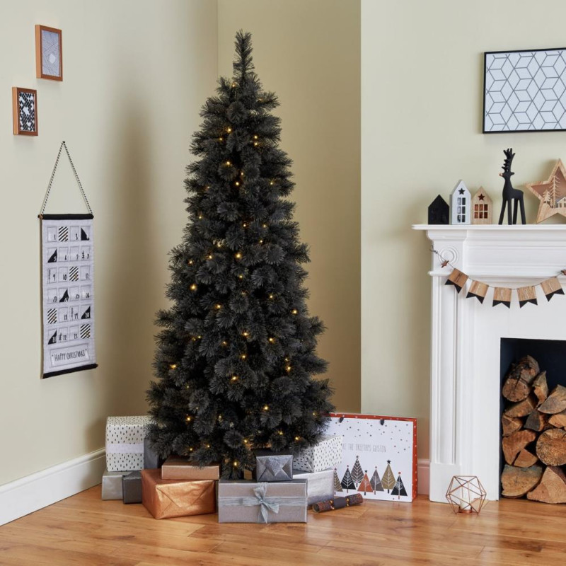 Pre lit cashmere sales christmas tree
