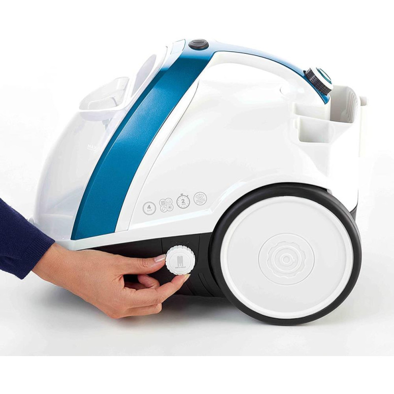 Polti Vaporetto Smart 100_B Steam Cleaner White & Blue Steam Cleaners Vacuums & Steam