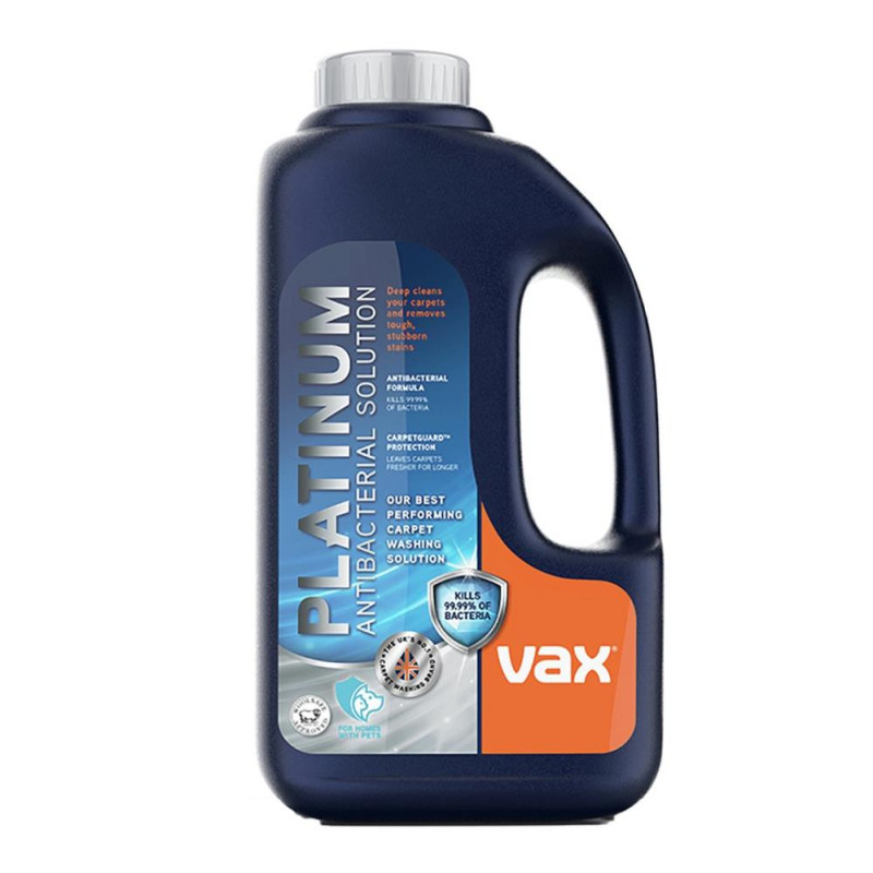 Vax Platinum 1.5L Carpet Cleaning Antibacterial Solution Cleaning Solution Spares