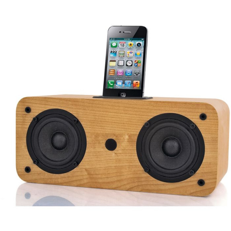 Acoustic Solutions Speaker Dock Wood Speakers & Soundbars Home Audio Audio & Video GMV