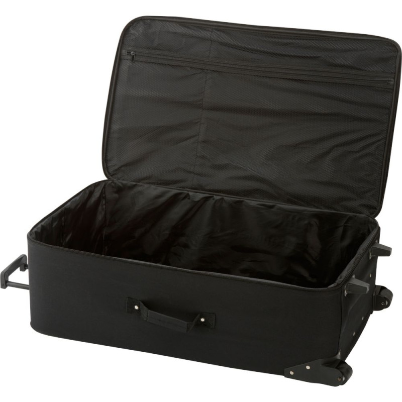 Argos Value Range Extra Large 2 Wheel Suitcase Black Luggage & Bags