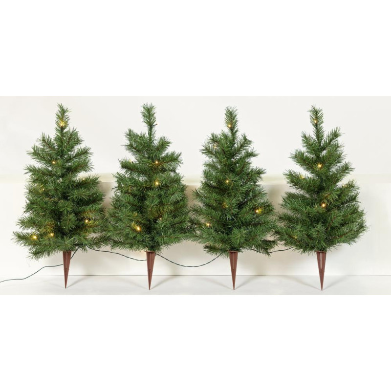 Habitat Set of 4 Christmas Tree Path Finders Christmas Novelty