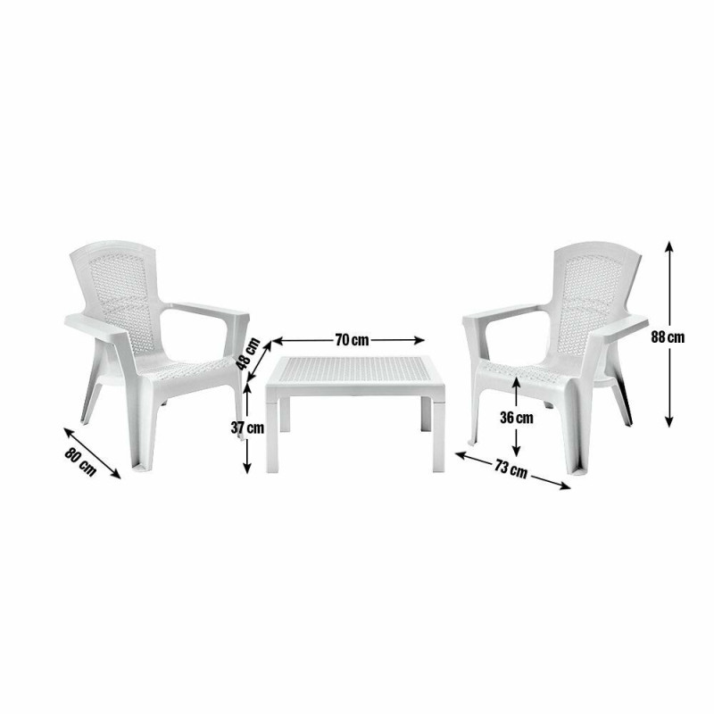 Baltimore 2 seater bistro sale set