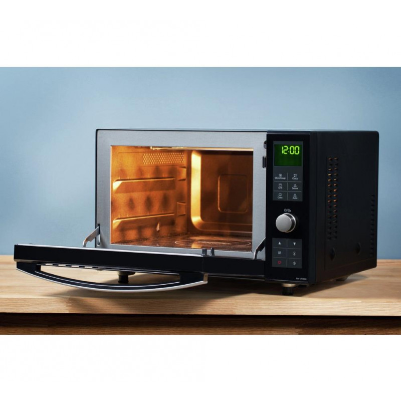 Panasonic NNDF386M Combination Flatbed Microwave Black GMV Trade
