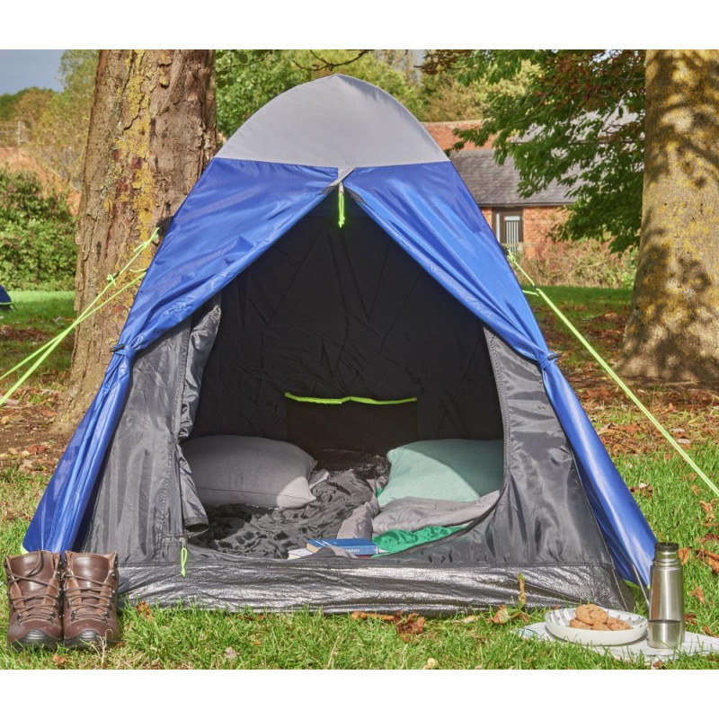 Trespass 2 Man 1 Room Darkened Room Dome Camping Tent Tents Travel Outdoor GMV Trade
