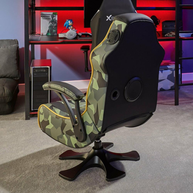 X rocker covert dark ops 2.1 wireless audio gaming store chair