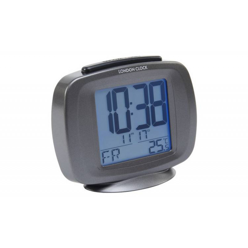 London Clock Company Radio Controlled DayDate Alarm Clock Alarm