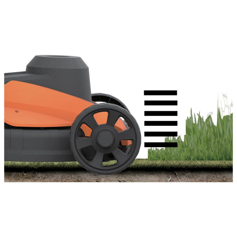 WORX Cordless WG778E Lawnmower 2 x 20V Batteries No Grass Box