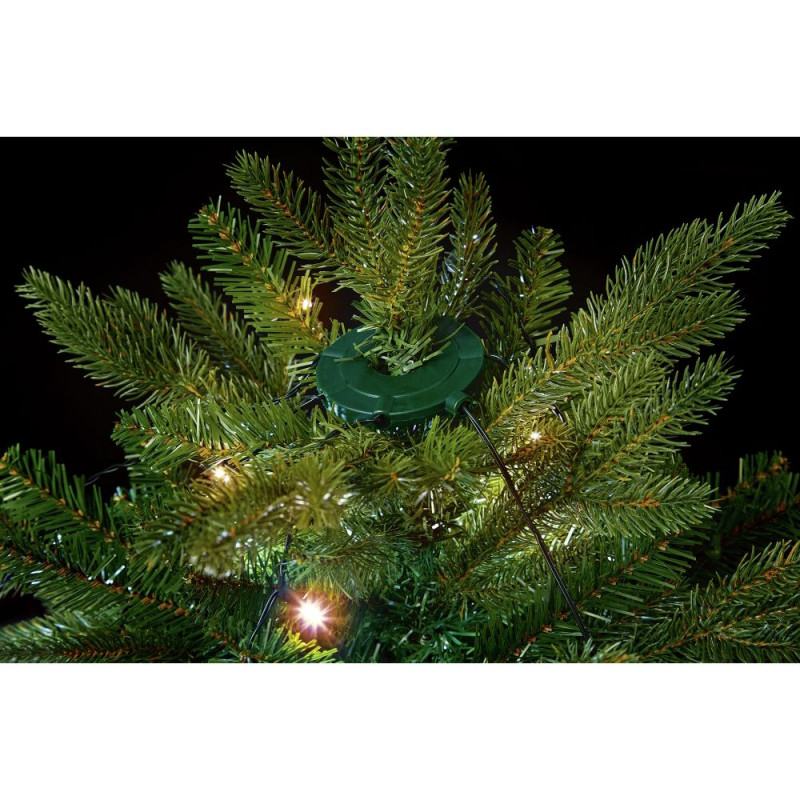 Premier 120 MultiFunction Pinecone Christmas Tree Lights Multi