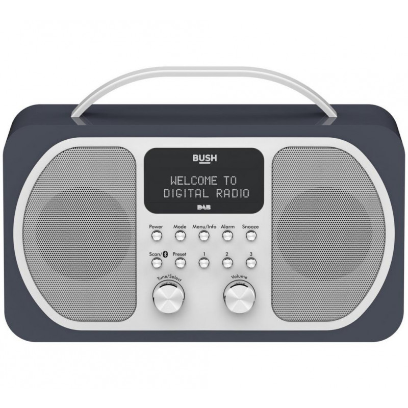 Bush DAB Bluetooth Radio Midnight Blue DAB Digital Radios Home