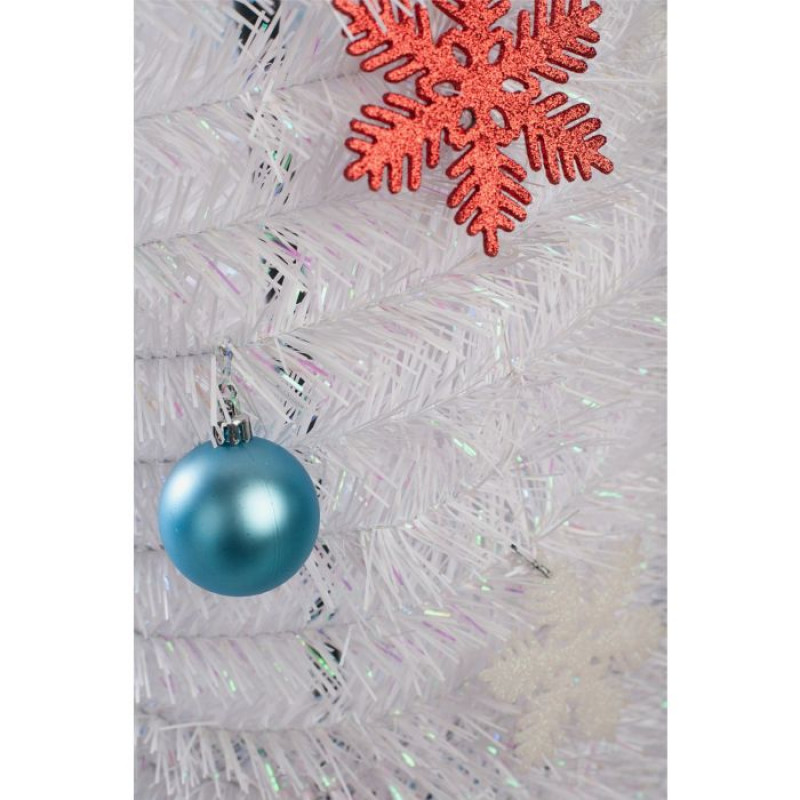 White PopUp North Pole Christmas Tree 6ft (No Lights) Christmas