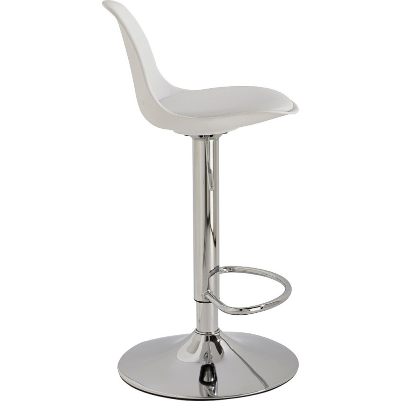 Hygena Charlie White Gas Lift Bar Stool Other Furniture Furniture