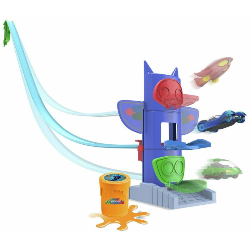 PJ Masks Headquarters Launcher Track Set Action Figures & Toys Toys