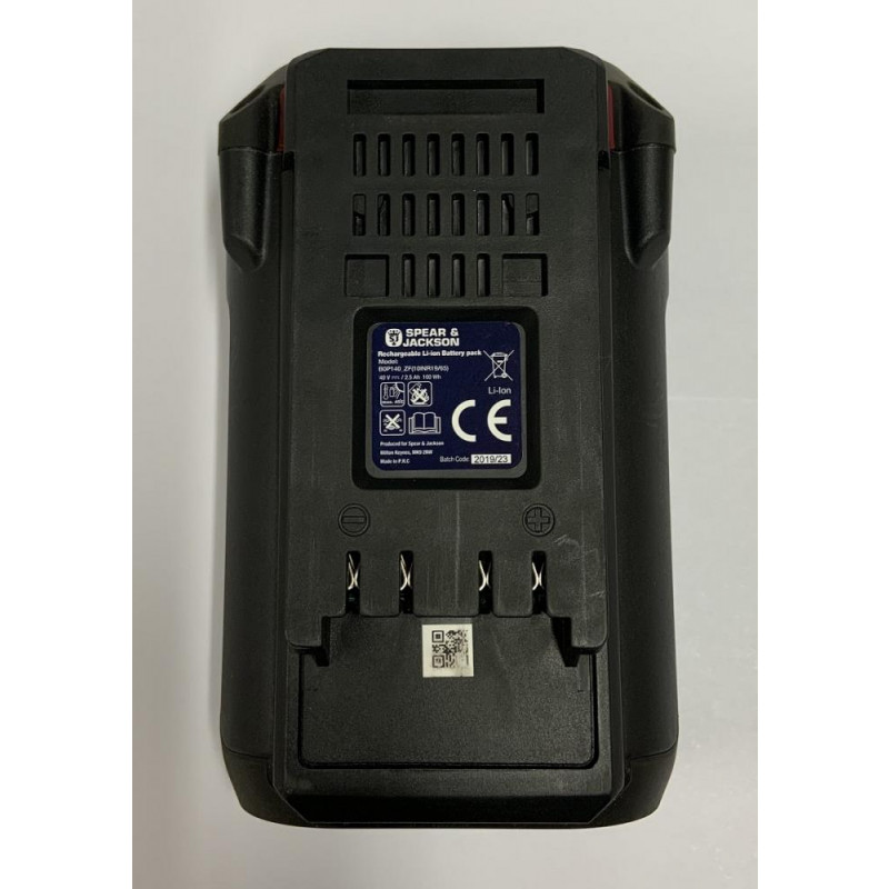 Spear and jackson 40v battery best sale