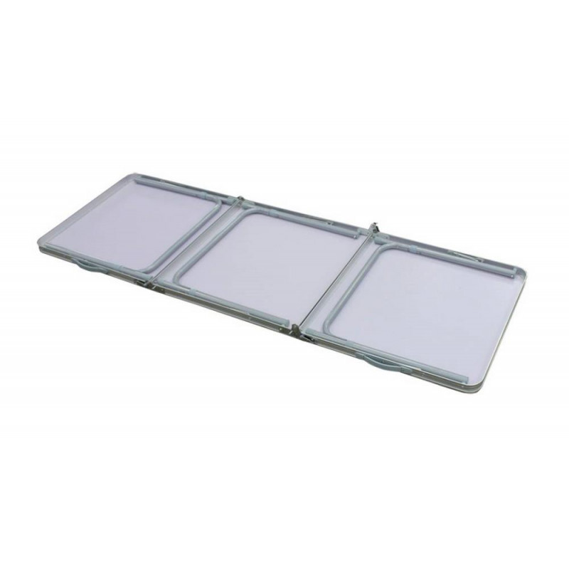 ProAction Height Adjustable 180cm Folding Camping Table Camping