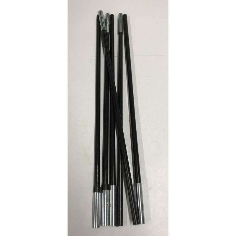 Trespass Camping Event Shelter Replacement Black Colour Coded Pole