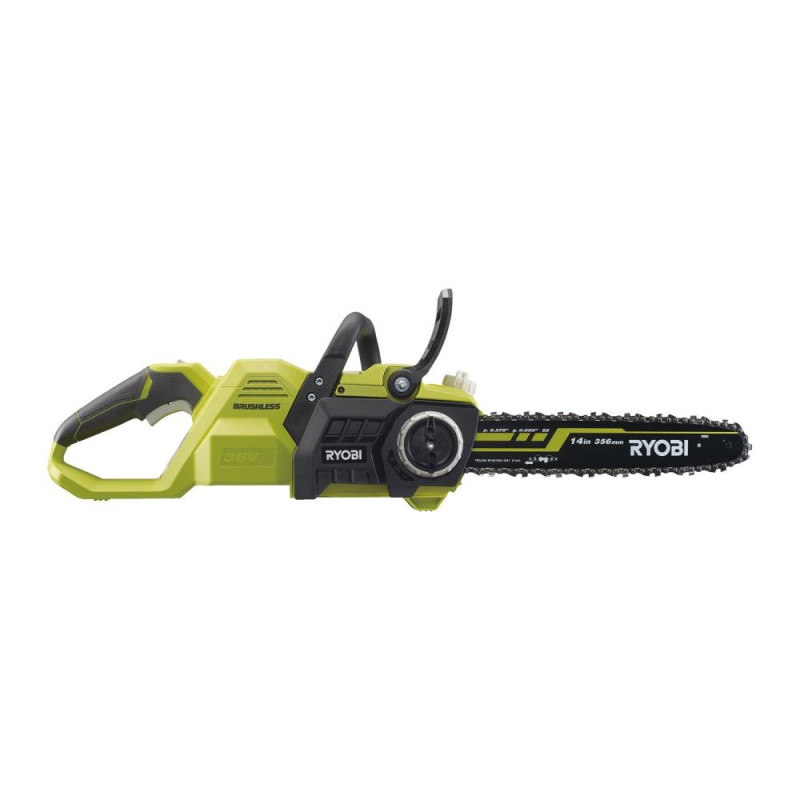 Ryobi RY36CSX35A0 36V MAX POWER 35cm Cordless Brushless Chainsaw (Bare