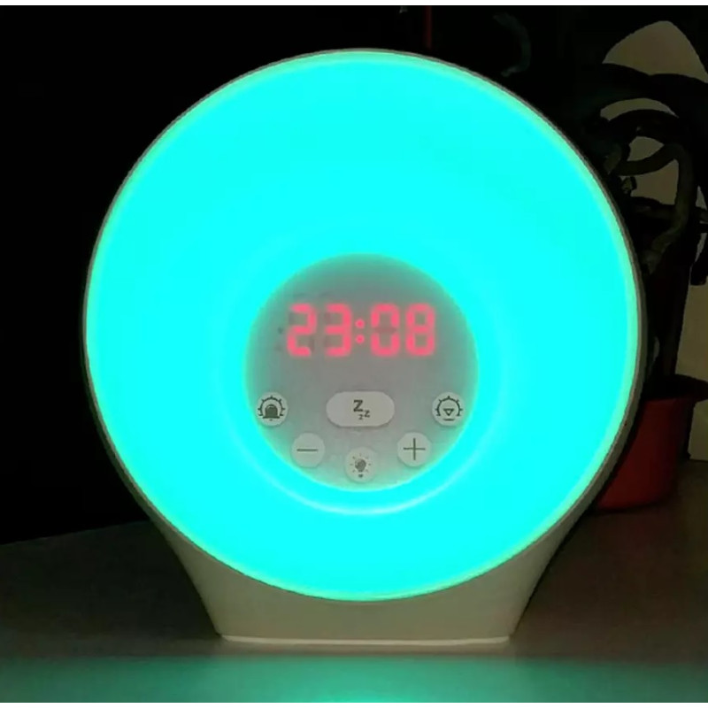 Home Lumie Sunrise Alarm Clock White Alarm Clocks & Radios Home