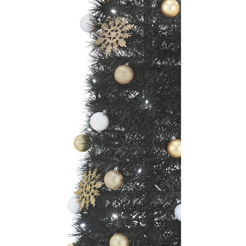 grandeur pop up black christmas tree 6ft christmas grandeur pop up black christmas tree 6ft christmas