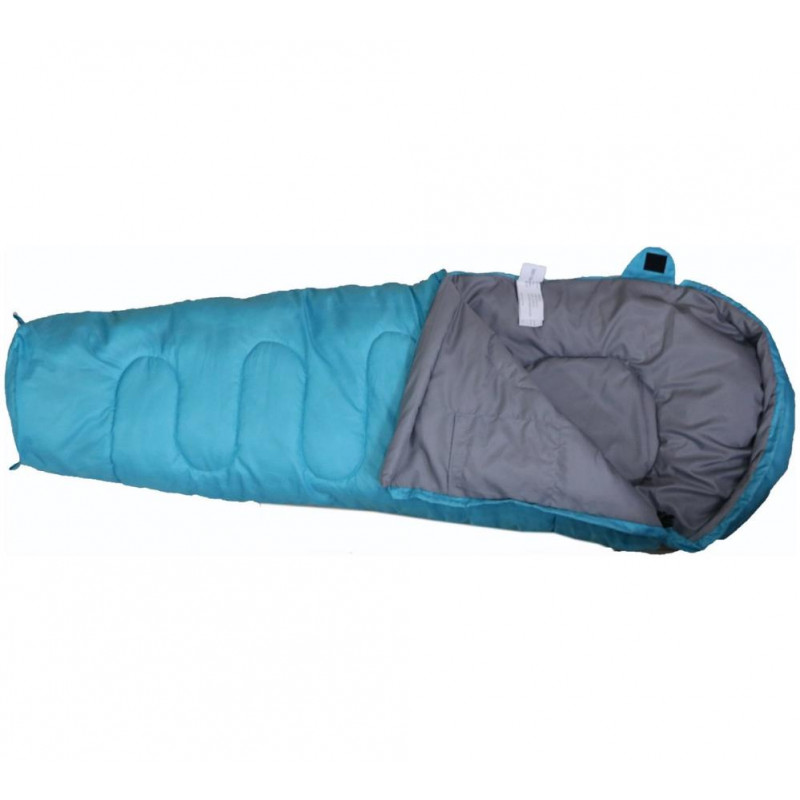 250gsm Mummy Single Sleeping Bag Blue Camping Accessories Travel