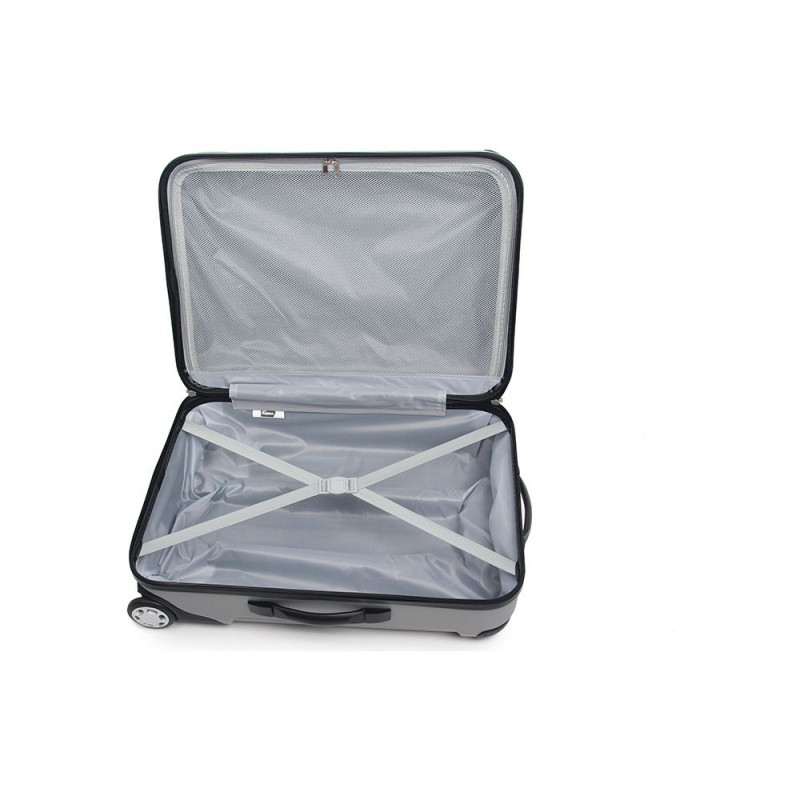 Go Explore Hard Small 2 Wheel Case Silver. Luggage Bags