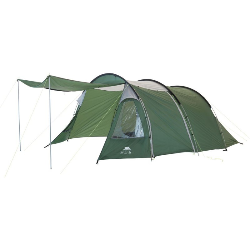 Trespass 6 Man 2 Room Tunnel Tent Tents Travel
