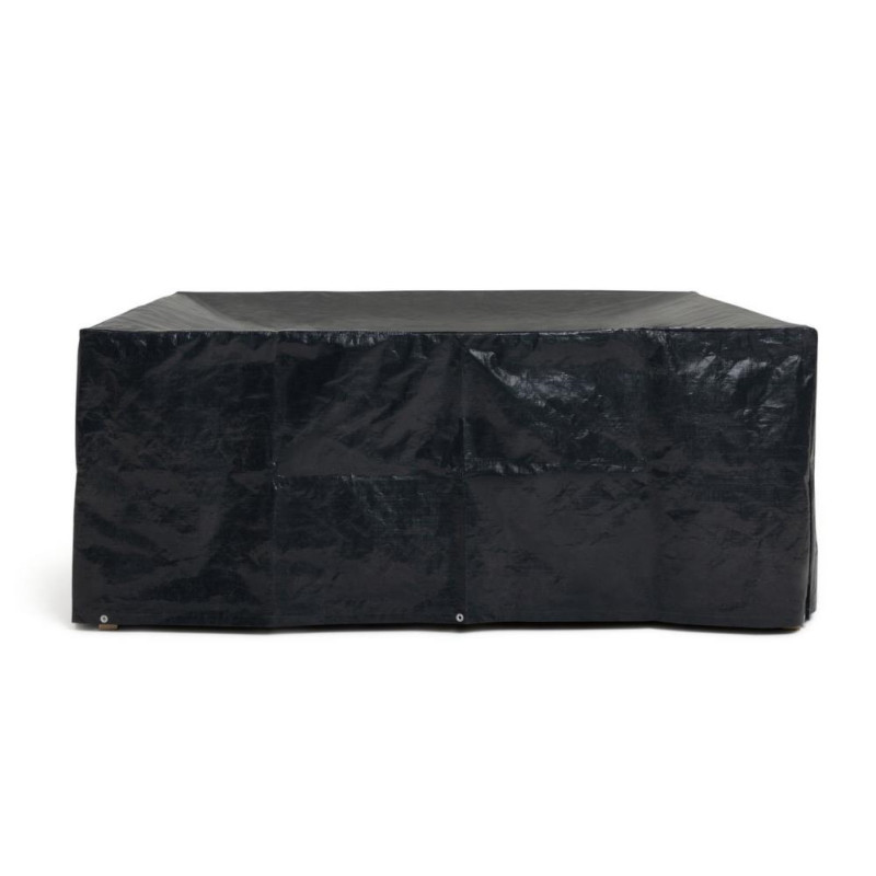 Home Heavy Duty Rectangular Patio Set Cover Black Garden Furniture