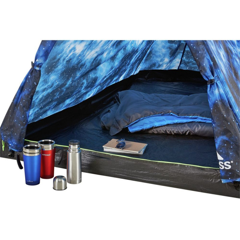 Trespass 2 Man Quick Pitch Tent Night Sky Tents Travel & Outdoor