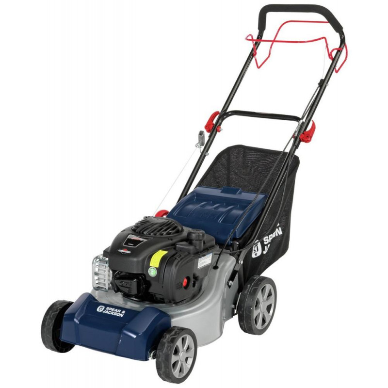 Spear Jackson S12541PSP 41cm Self Propelled Petrol Lawnmower 125cc Lawnmowers Garden Power Tools GMV Trade