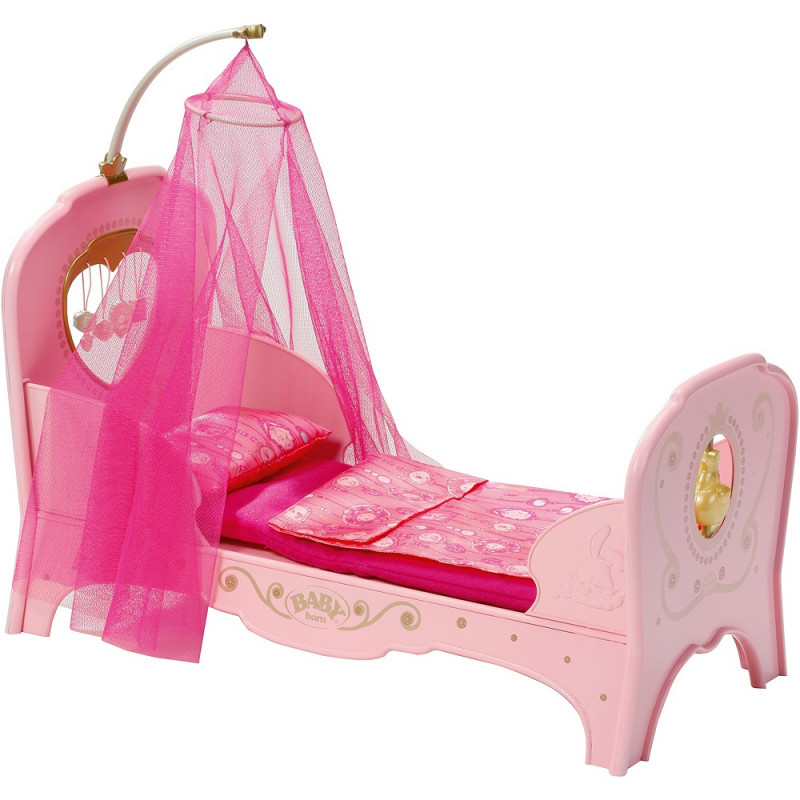 Baby born doll bed sales