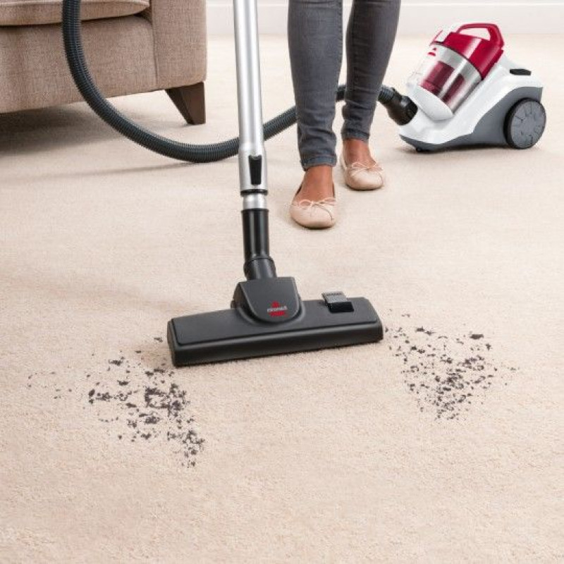 Bissell 1539T Powerforce Compact Bagless Cylinder Vacuum Cleaner