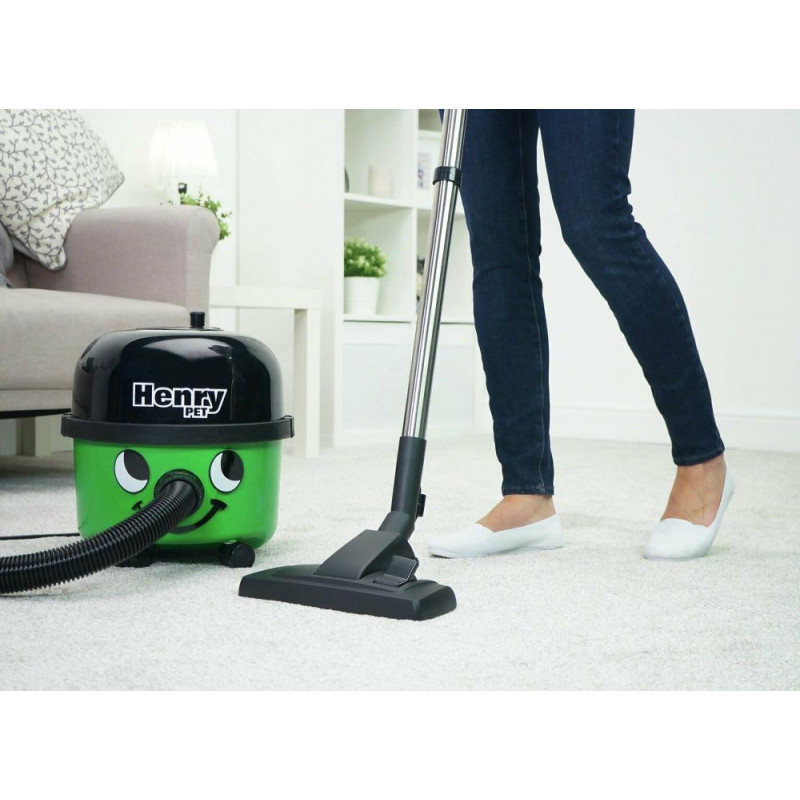 Numatic Henry Pet PET20011 Bagged Cylinder Vacuum Cleaner Green