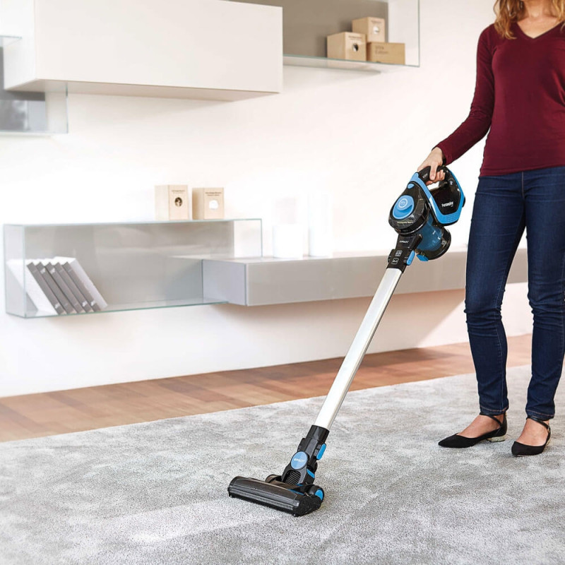 Polti Forzaspira SR100 Cordless Rechargeable Slim Vacuum Cleaner Blue