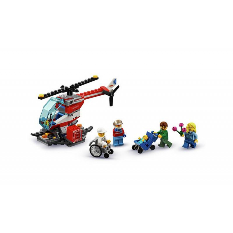 Lego City 60204 Town Hospital Building Set - Light Bricks - Action ...