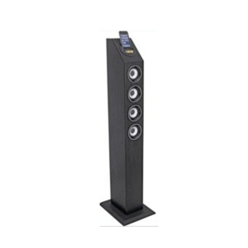 Acoustic Solutions Tower Speaker With Iphone Ipod Dock No Remote