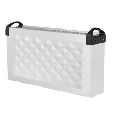 Challenge Diamond 2kw Convector Heater With Timer - White (no feet)