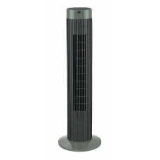 Challenge Digital Tower Fan - Grey (No Remote Control & No Oscillation)